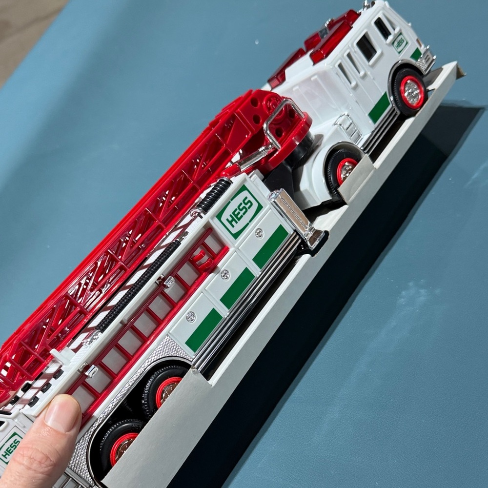 Hess Fire Truck Toy - Red and White - Picture 9 of 10